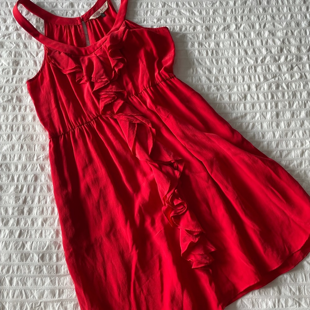 Rebecca Taylor silk waterfall dress